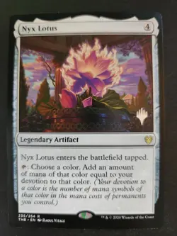 Nyx Lotus NM PROMO PACK Theros Beyond Death MTG FREE SHIPPING - Image 1