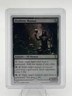 Deathrite Shaman (White Border Rare) - MTG Mystery Booster 2 NM Free Shipping - Image 1