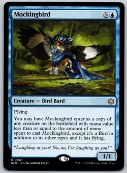 Mockingbird R Bloomburrow 61 NM - Image 1