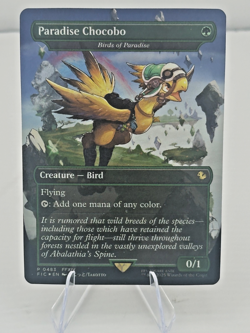 Paradise Chocobo - Birds of Paradise (Borderless) Commander: Final Fantasy Foil - Image 1