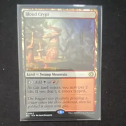 Wizards of the Coast Magic: The Gathering Blood Crypt Land Black Red 262 - Image 1