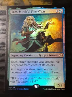 Tam Mindful First Year FOIL , Lorwyn Eclipsed , Near M ,MTG , FREE SHIPPING - Image 1