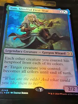 Tam Mindful First Year FOIL , Lorwyn Eclipsed , Near M ,MTG , FREE SHIPPING - Image 2