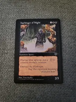 Harbinger of Night - Mirage - Magic The Gathering MTG - LP - Image 1