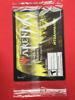 MTG Invasion of Tolvada Prerelease Foil Sealed In Original plastic Wrapper MOM - Image 2