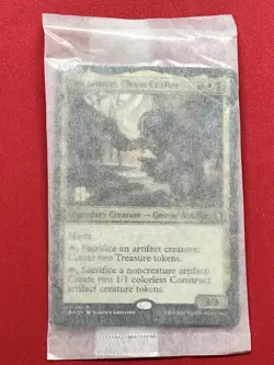 MTG Jan Jansen, Chaos Crafter Prerelease Foil Baldurs Gate Wax Factory Sealed - Image 1