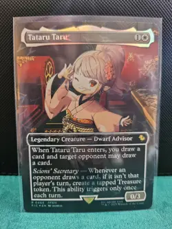 Tataru Taru (Borderless) (Chocobo Track Foil) R Commander: FINAL FANTASY 466 NM - Image 1