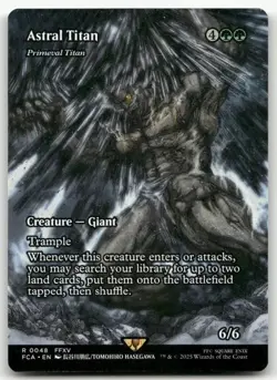 Astral Titan - Primeval Titan (Showcase) Final Fantasy: Through the Ages Regular - Image 1
