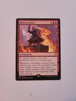 1x Molten Echoes NM-Mint, English Commander 2020 MTG Magic - Image 1