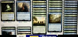 MTG LOTR Custom Commander EDH Elrond Master of Healing Deck Check Details! Magic - Image 2