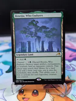 MTG Kamigawa Neon Dynasty- Boseiju, Who Endures (266/606) Regular - Image 1