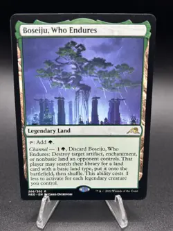 MTG Boseiju, Who Endures (266) NormalKamigawa: Neon Dynasty - Image 1