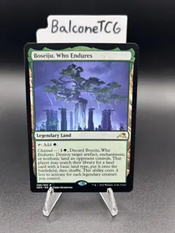 MTG Boseiju, Who Endures (266) NormalKamigawa: Neon Dynasty - Image 2