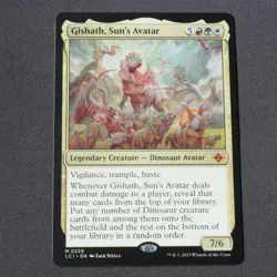 Gishath, Sun's Avatar 229 MTG The Lost Caverns of Ixalan (LCI) Mythic NM - Image 1