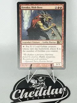 Krenko, Mob Boss - Magic 2013 (M13) Magic mtg NM, English X1 Legendary Creature - Image 1