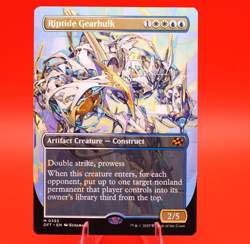 Riptide Gearhulk | #353 | Mythic | Borderless Regular | Aetherdrift - Image 1