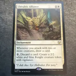 1x Chivalric Alliance - Commander: March of the Machine - MTG - Image 1