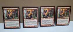 Magic The Gathering Lot Of 4 Flamekin Harbinger- Planechase Uncommon - Image 1