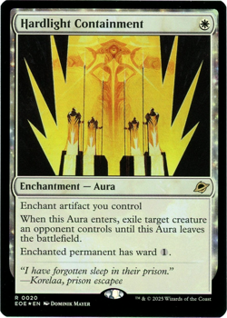 Hardlight Containment (Foil) - 0020 - Edge of Eternities - MTG - NM/M Ships now - Image 1