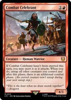 NM Combat Celebrant, MTG, Lord of the Rings, Magic the Gathering, 212 - Image 1
