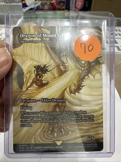 Dragon of Mount Gulg Ancient Dragon Final Fantasy MTG Non Foil - Image 1
