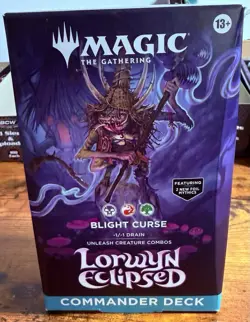 MTG Magic Lorwyn Eclipsed Blight Curse Commander Deck SEALED NEW - Image 1