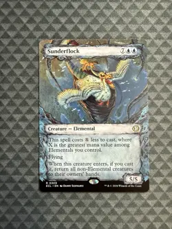 MTG Sunderflock #0309 Showcase Rare Lorwyn Eclipsed (ECL) - Image 1
