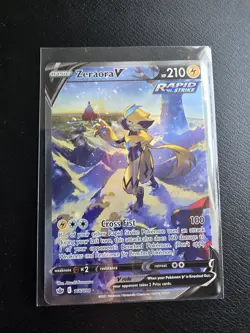 Zeraora v 166/198 Chilling Reign Holo Card Pokemon TCG Full Art English NM - LP - Image 1