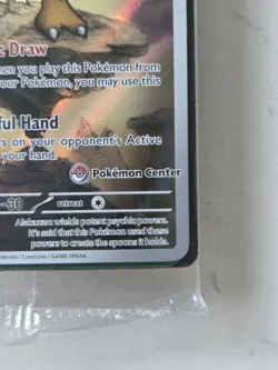 2025 Mega Evolution Pokemon Center Stamped Black Star Promo Alakazam 009 SEALED - Image 3