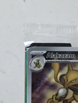 2025 Mega Evolution Pokemon Center Stamped Black Star Promo Alakazam 009 SEALED - Image 4