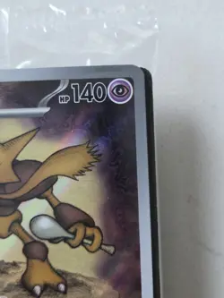 2025 Mega Evolution Pokemon Center Stamped Black Star Promo Alakazam 009 SEALED - Image 5