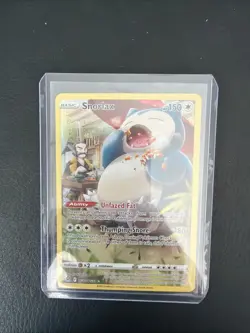SNORLAX Pokemon Lost Origin TG10/TG30 Trainer Gallery TCG Holo RARE - Image 1
