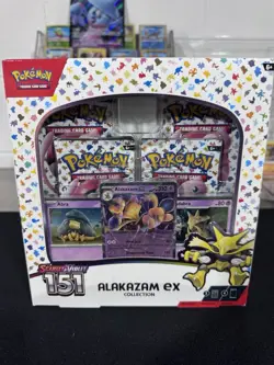 Pokemon TCG: Scarlet & Violet-151 Alakazam ex Collection Booster Box 820650855269 - Image 1