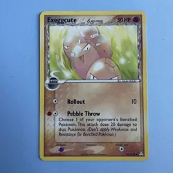 Exeggcute Delta Species 65/110 Holon Phantoms Regular Pokemon TCG English LP - Image 1