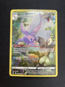Hisuian Goodra GG21/GG70 Crown Zenith: Galarian Gallery Holo Pokemon English NM - Image 1