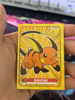 Pokemon Gigamax Raichu #67 Pokedex Peru NM!! - Image 3