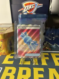 Pokemon Rare Candy Trainer 175/132 Me01: Mega Evolution Holo Full Art Ultra Rare - Image 3