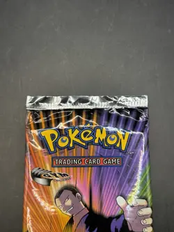 Pokemon TCG Gym Challenge 1st Edition Booster Pack Giovanni Art Sealed 20.7g 742818062244 - Image 4