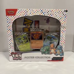 NEW Pokemon Scarlet And Violet 151 Poster Collection Box - Image 1