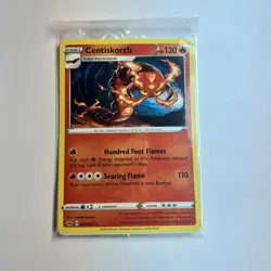 Pokemon TCG GameStop Centiskorch 039/202 Promo Sealed - Image 1