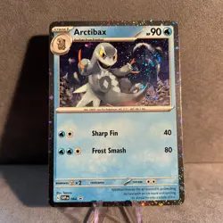 Arctibax 064 BLACK STAR PROMO W/ SWIRL Scarlet & Violet Pokemon NM - Image 1
