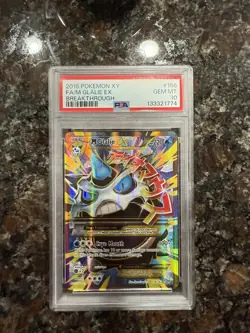 PSA 10 Full Art M Glalie EX 156/162 2015 Pokemon XY Breakthrough Mega - Image 1