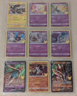 Pokemon TCG Celebrations Complete Base Set 1-25 - Image 3