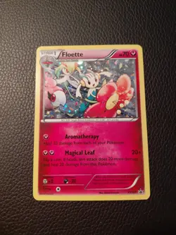 Pokemon 2016 Floette XY139 Holo Black Star Promo Cosmo - Image 1