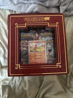 Pokemon TCG Charizard ex Super Premium Collection Box Sealed New - Image 2