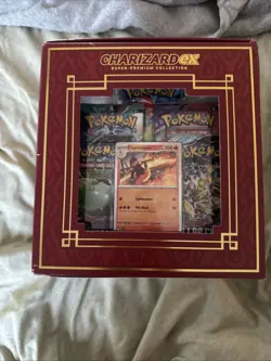 Pokemon TCG Charizard ex Super Premium Collection Box Sealed New - Image 4