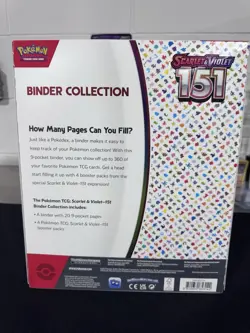 Pokemon Scarlet & Violet 151 Binder Collection Unopened - Image 2
