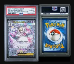 2025 POKEMON MEGA EVOLUTION SPECIAL ILLUSTRATION RARE MEGA GARDEVOIR EX PSA 10 - Image 3