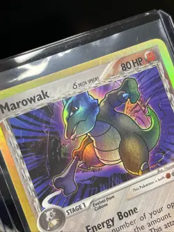 Pokemon TCG Marowak (Delta) EX Delta Species 10/113 Reverse Holo Holo Rare - Image 2