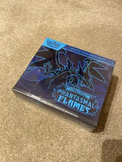 Pokemon TCG Mega Evolution Phantasmal Flames Elite Trainer Box Factory Sealed - Image 1